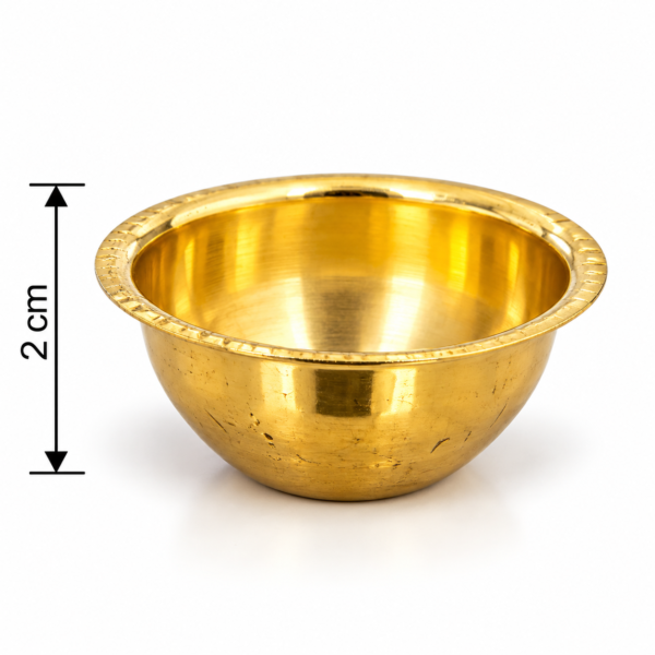 Golden Brass Pooja Katori