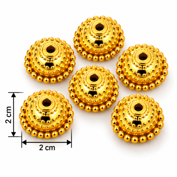 Golden Designer Bead Cap